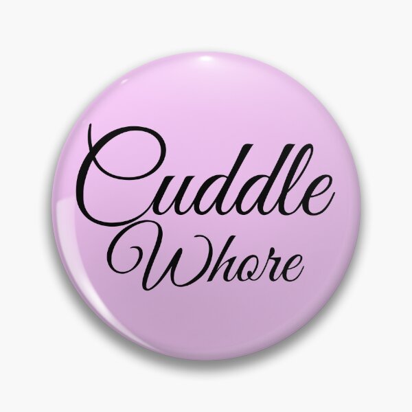 Item preview, Cuddle Whore in cursive designed and sold by GagiTees.