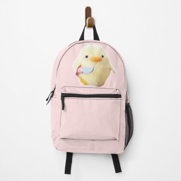 Item preview, Duck with knife meme designed and sold by BlkBearyDesigns.