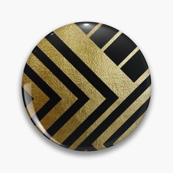 Item preview, Black and Gold Geometric Luxe designed and sold by UrbanEpiphany.