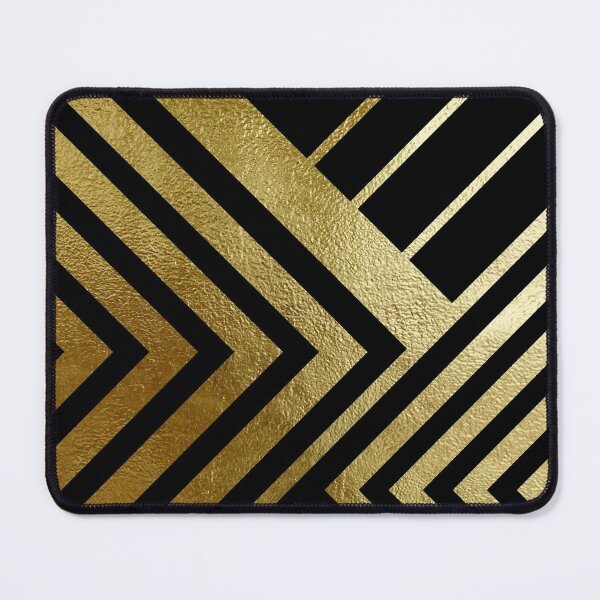 Item preview, Black and Gold Geometric Luxe designed and sold by UrbanEpiphany.