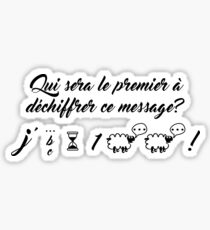 Annoncer grossesse Sticker