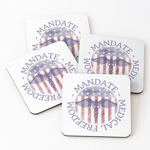 Item preview, Mandate medical freedom, American flag design designed and sold by Auntieck.
