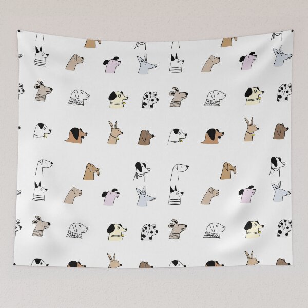 Item preview, Multiple cute dogs sticker pack 7 designed and sold by RafaelLima7.