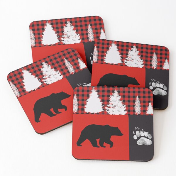 Item preview, Buffalo plaid bear designed and sold by mclaurin612.