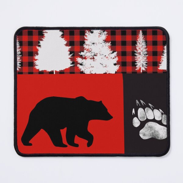 Item preview, Buffalo plaid bear designed and sold by mclaurin612.