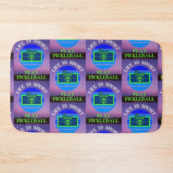Item preview, Life Is Short Play Pickleball designed and sold by WoodburyLake.