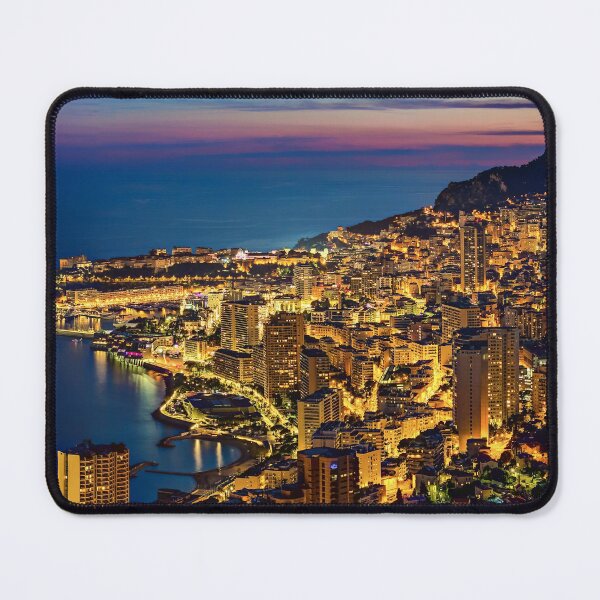 Item preview, Monte Carlo Monaco Skyline Dusk Sunset designed and sold by Piper-Deals.