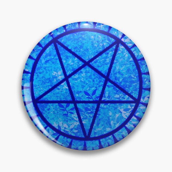 Item preview, Deep Blue Pentacle designed and sold by Eli6Art.