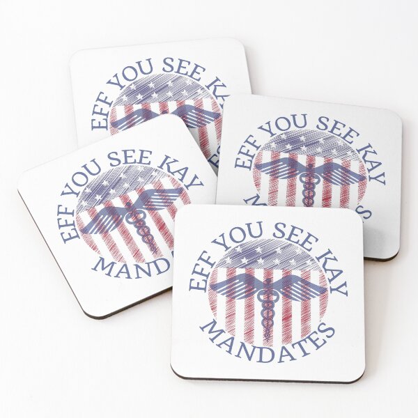 Item preview, Eff you see kay mandates, American flag design designed and sold by Auntieck.
