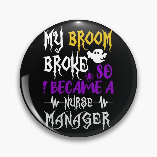 Artikelvorschau, Mein Besen brach, also wurde ich ein Krankenschwester-Manager Vintage Krankenschwester lustige beängstigende Krankenpflege Hexe Besen Krankenschwestern Mana entworfen und verkauft von Steinhart19.