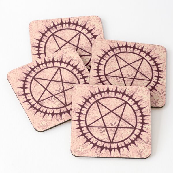 Item preview, Peach Pink Pentacle designed and sold by Eli6Art.