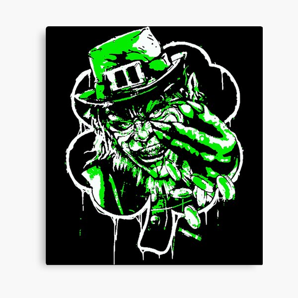 Day Gifts Leprechaun Movie Neflix Cute Fans Canvas Print