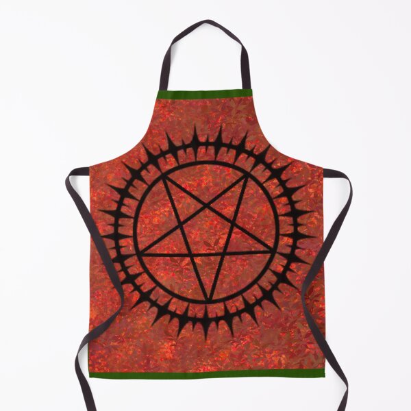 Item preview, Warm Red Pentacle designed and sold by Eli6Art.