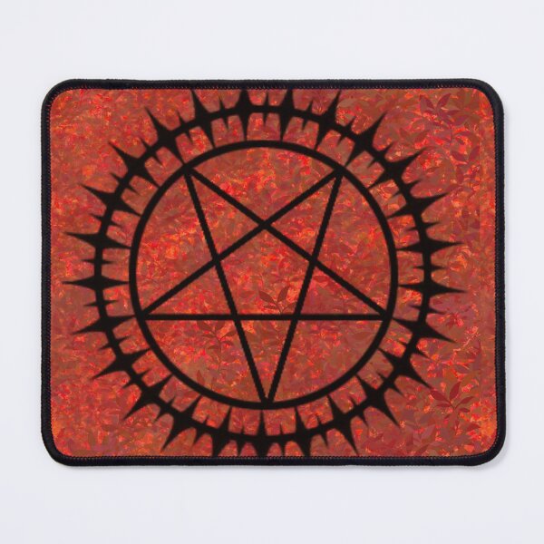 Item preview, Warm Red Pentacle designed and sold by Eli6Art.