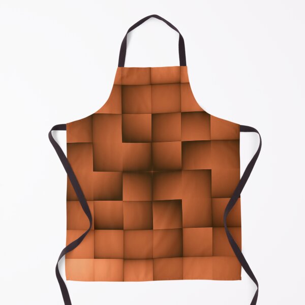 Item preview, Autumn orange tiles abstract designed and sold by walstraasart.