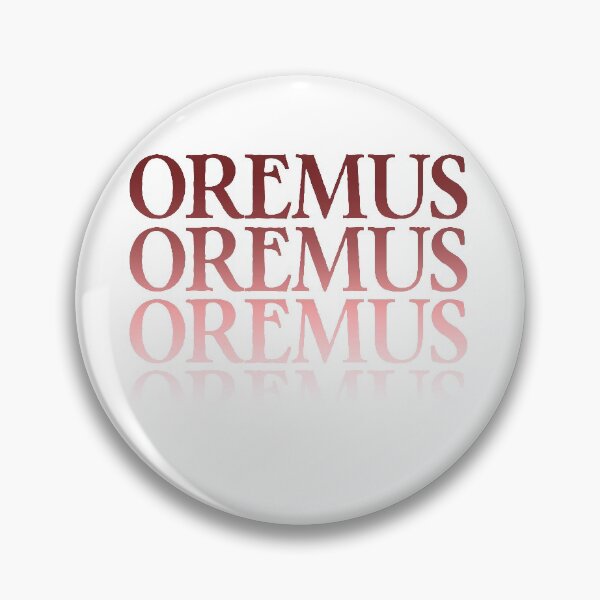 Item preview, Oremus (Latin: Let Us Pray)  designed and sold by TheCatholicLady.