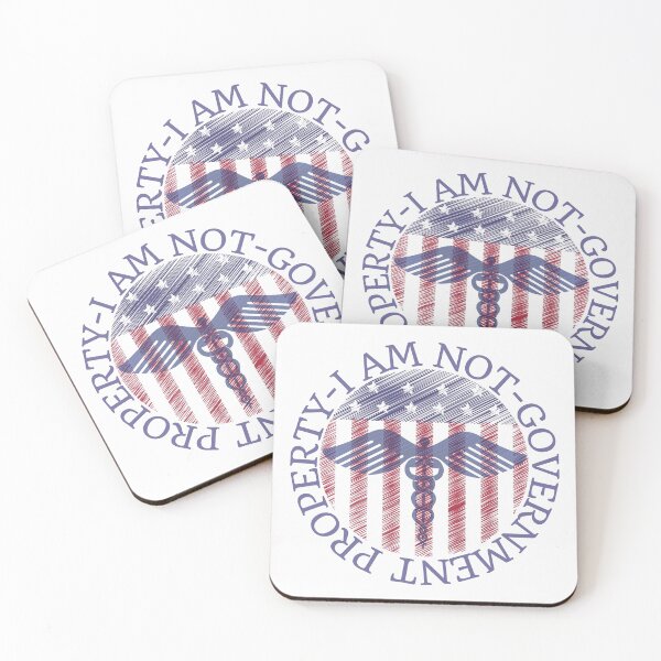 Item preview, I am not government property, American flag design designed and sold by Auntieck.