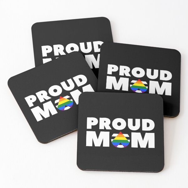 Item preview, Proud Mom Ally. LGBTQ Pride designed and sold by Subtle Pride Shop.