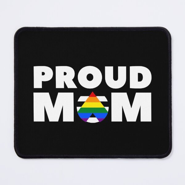 Item preview, Proud Mom Ally. LGBTQ Pride designed and sold by Subtle Pride Shop.