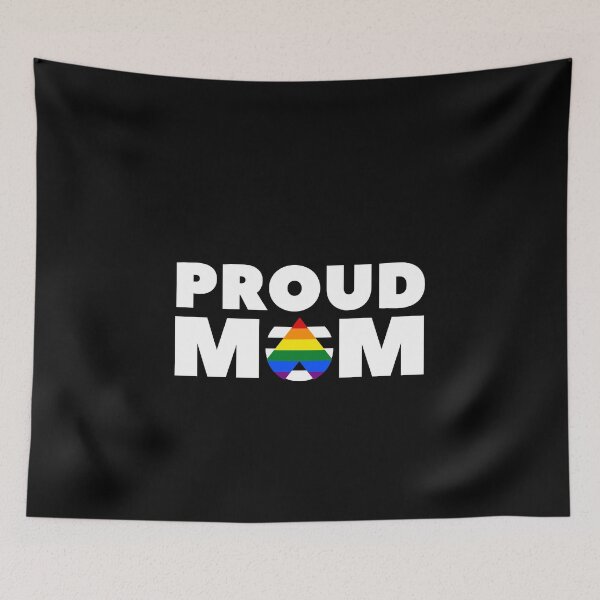 Item preview, Proud Mom Ally. LGBTQ Pride designed and sold by Subtle Pride Shop.