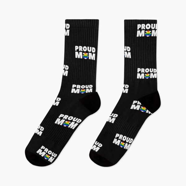 Item preview, Proud Mom Ally. LGBTQ Pride designed and sold by Subtle Pride Shop.