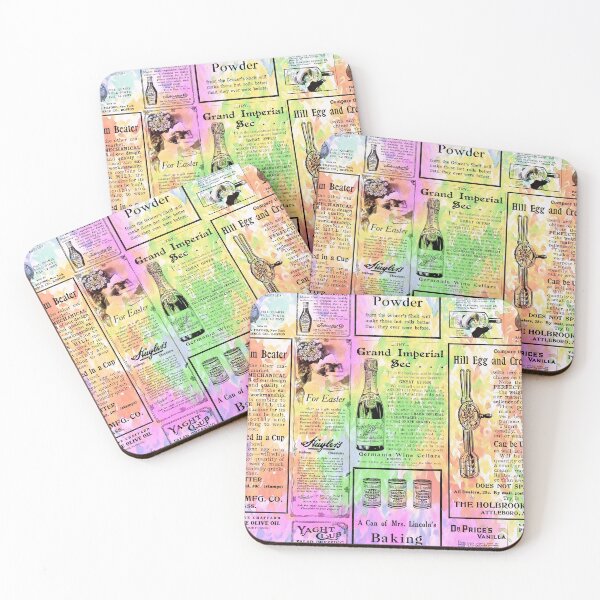 Item preview, Drinks in watercolor designed and sold by RafaelLima7.