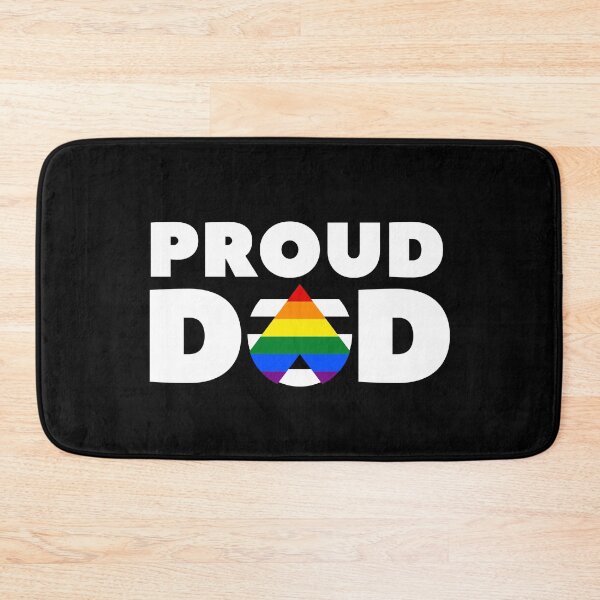 Item preview, Proud Dad Ally. LGBTQ Pride designed and sold by Subtle Pride Shop.
