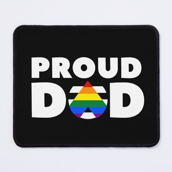 Item preview, Proud Dad Ally. LGBTQ Pride designed and sold by Subtle Pride Shop.