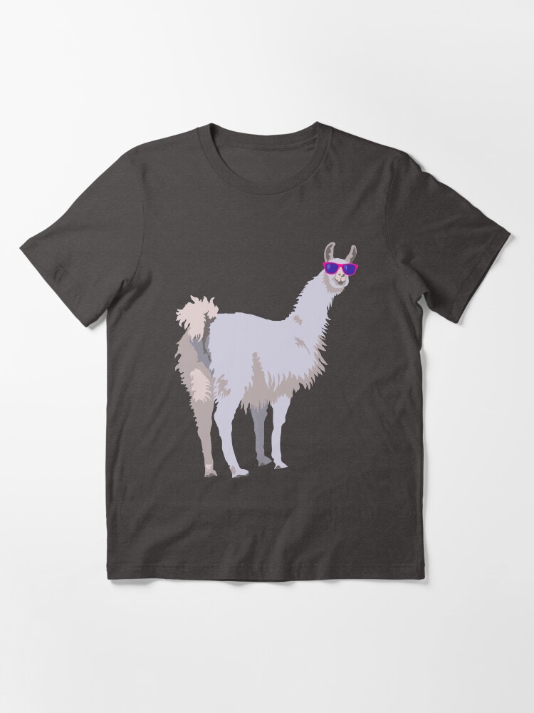 Alternate view of Cool Llama In Sunglasses Essential T-Shirt