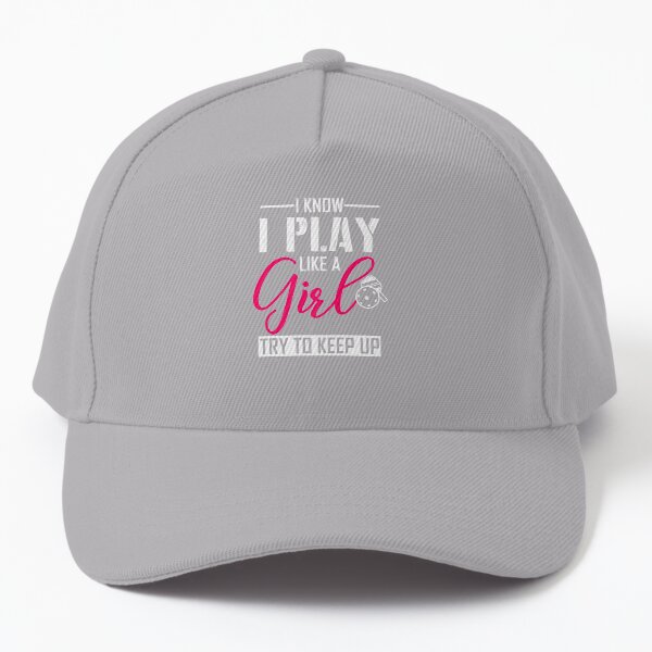 Item preview, I PLAY LIKE A GIRL TRY TO KEEP UP PICKLEBALL FUNNY GIFT  designed and sold by Steinhart19.