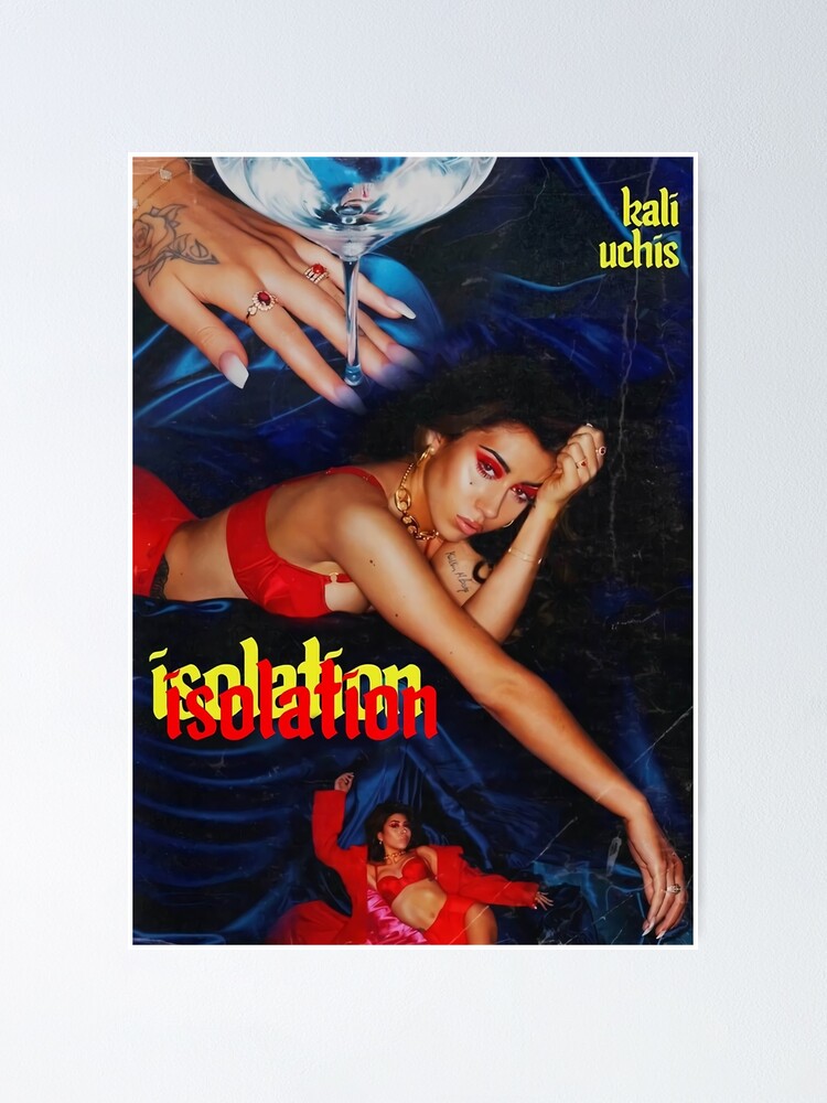 Kali Uchis Isolation Album Cover Art Marble Effect Greeting Card Ubicaciondepersonascdmxgobmx 2756