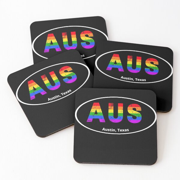 Item preview, Austin Texas Rainbow Pride designed and sold by ShowMePride.