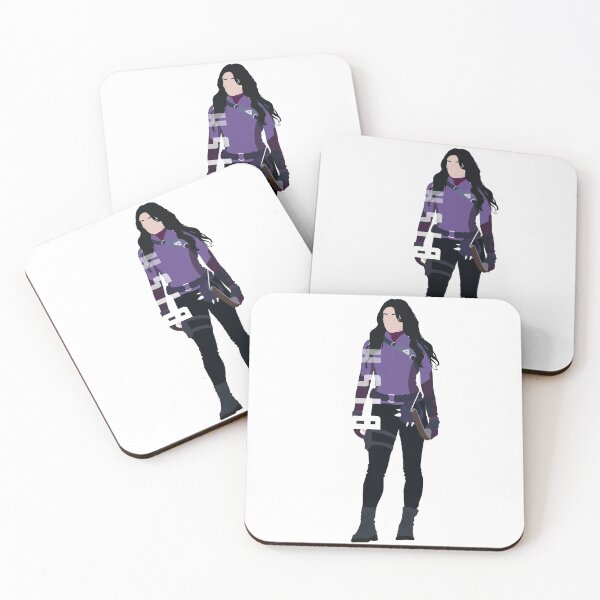 Item preview, Kate Bishop in white designed and sold by lyssajaime.