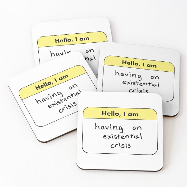 Item preview, Hello, I am having an existential crisis  designed and sold by halcyon-gays.