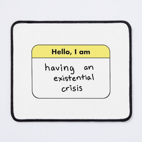 Item preview, Hello, I am having an existential crisis designed and sold by halcyon-gays.