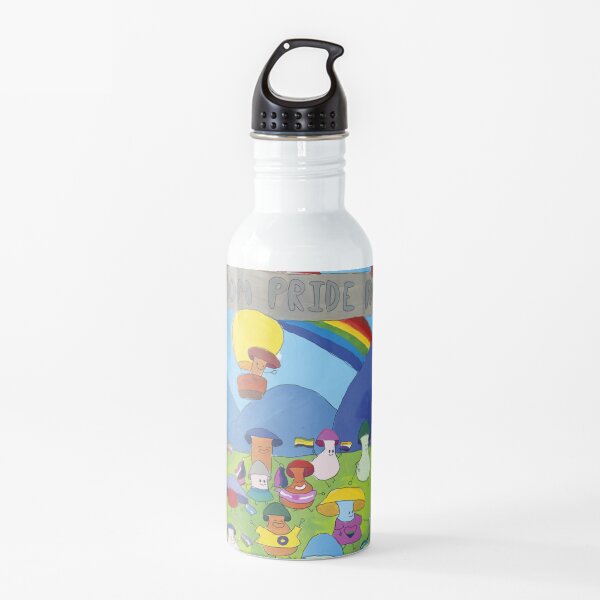 Mushroom Pride Parade Water Bottle