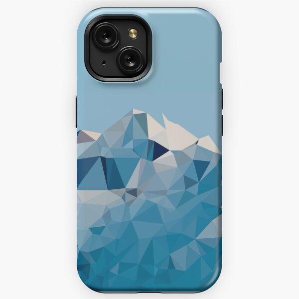 Aesthetic Snow Mountain Transparent Phone Case For iPhone 15 14 13