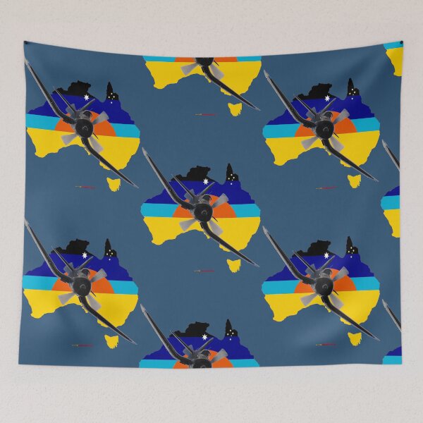 Item preview, Australian Flag Design - Corsair VH-III, Australia 2020 -2 designed and sold by muz2142.