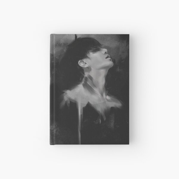 Black ink Jungkook Hardcover Journal