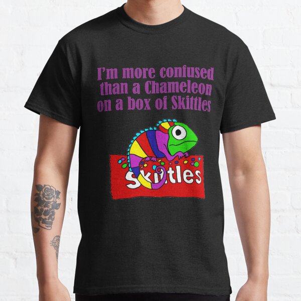 Funny Confused Chameleon Original Art Classic T-Shirt