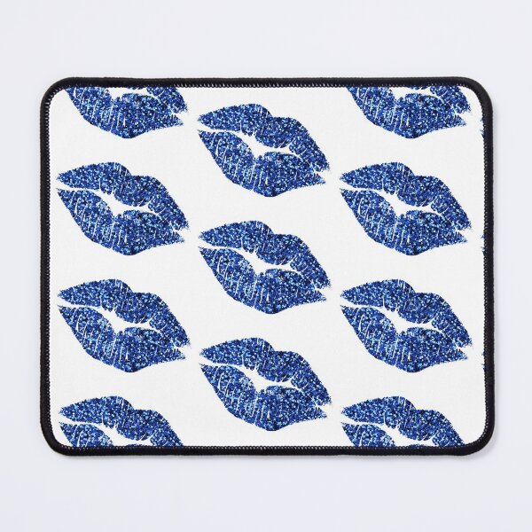 Item preview, Blue Glitter Lips designed and sold by myheadisaprison.