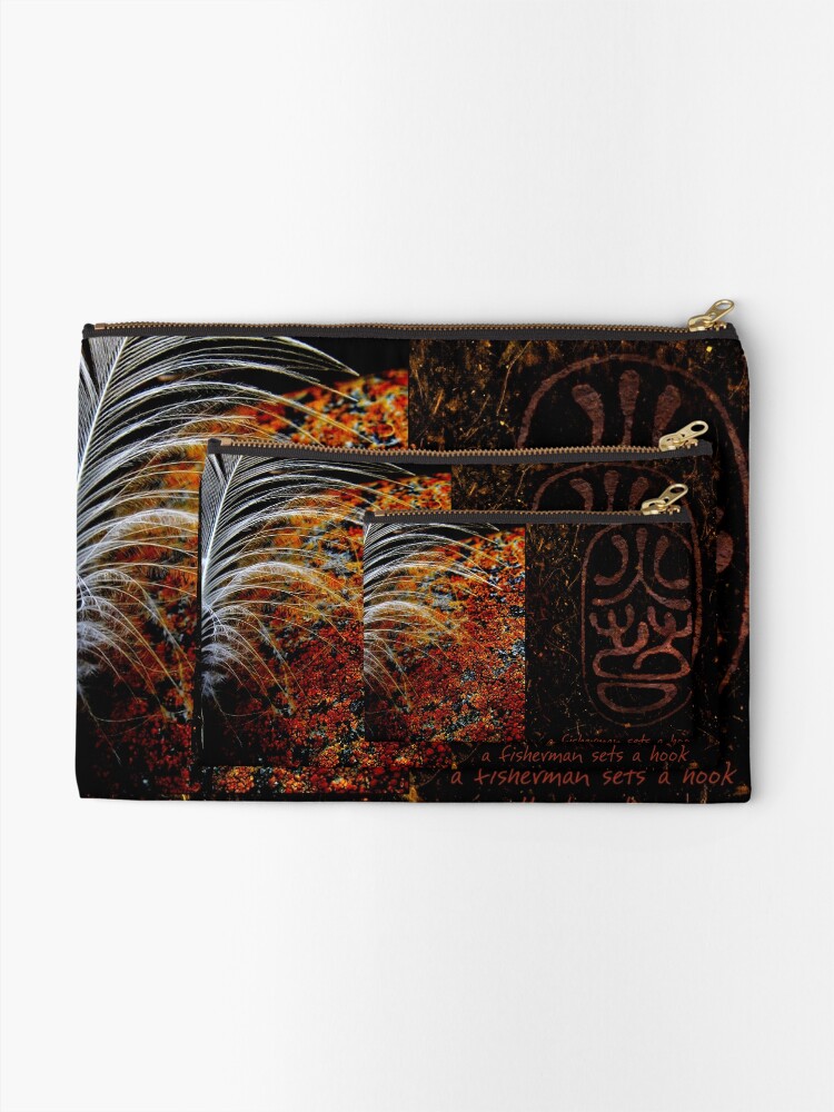 Alternate view of Sheltered Cove Zipper Pouch