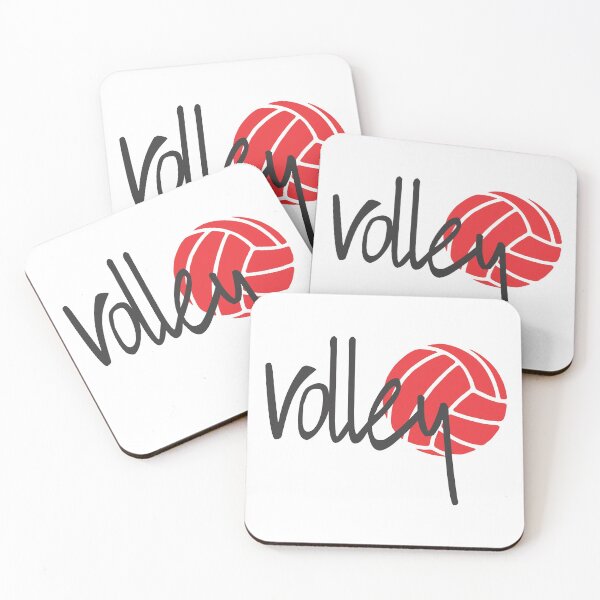 Aperçu de l'œuvre BALLE DE Volley - rouge créée et vendue par Melissa Perhamus.