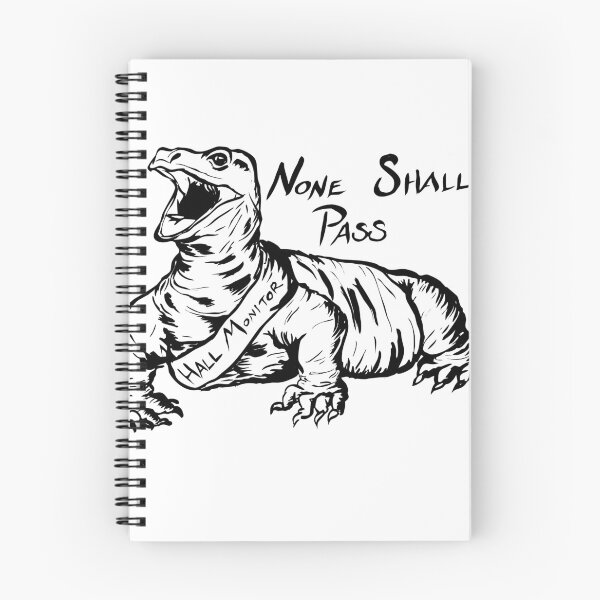 Item preview, Hall Monitor — None Shall Pass designed and sold by z-5a.