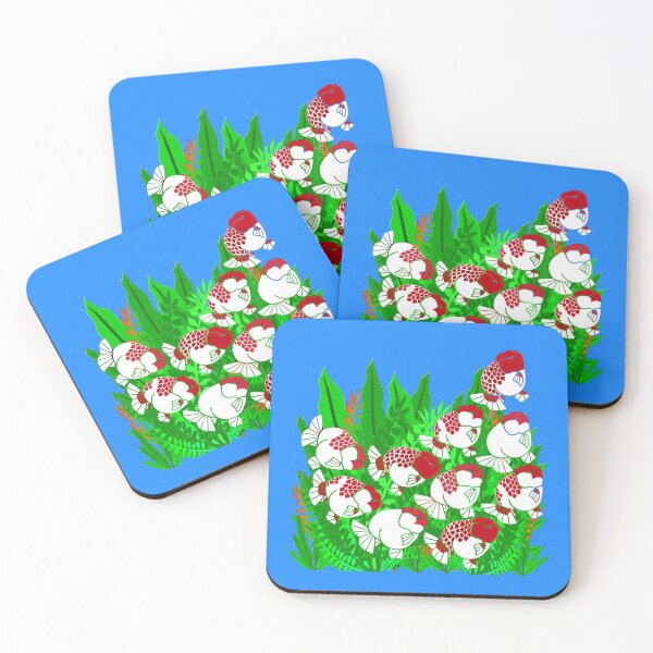 Item preview, Ranchu Group Logo with Plants B 091621 designed and sold by Nosnah.