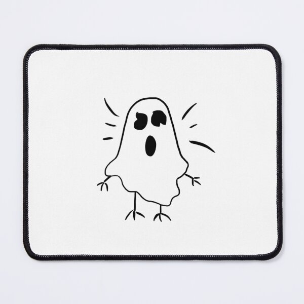 Item preview, Boo, the ghost with chicken's paws designed and sold by carppediem.