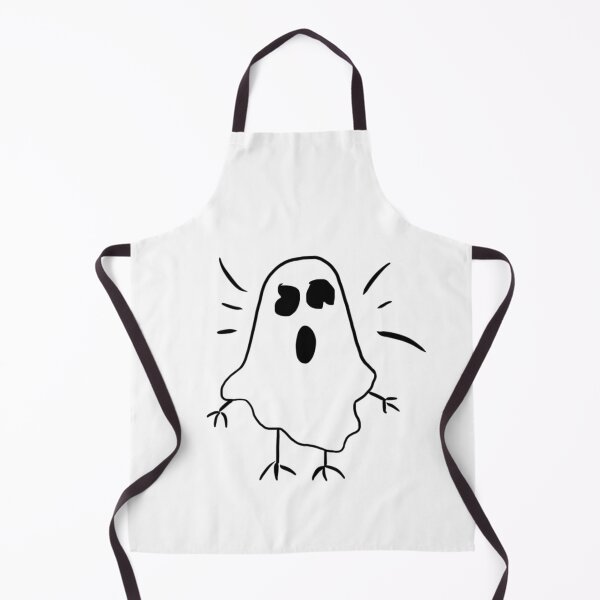 Item preview, Boo, the ghost with chicken's paws designed and sold by carppediem.