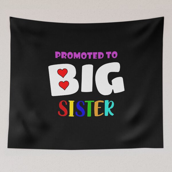 Item preview, Promoted to Big Sister T Shirt designed and sold by thebeardedscot.
