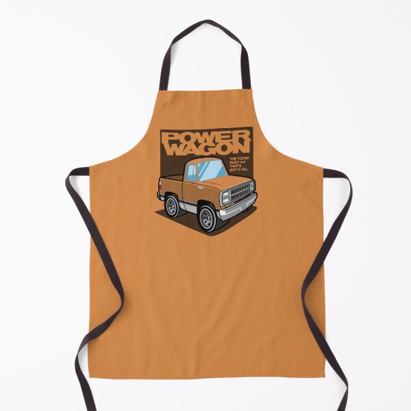 Item preview, Sunburst Orange- Power Wagon (1980 - White-Based) designed and sold by Justin Ellis.