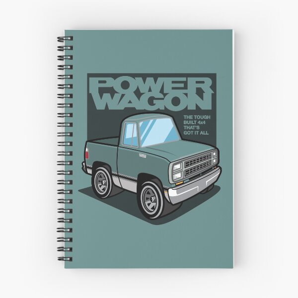Item preview, Teal Frost Metallic - Power Wagon (1980 - White-Based) designed and sold by Justin Ellis.